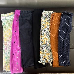Various Leggings Gap, Old Navy, Carter’s